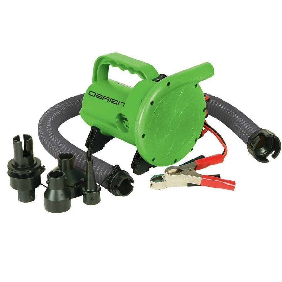 O'Brien High Pressure 12V Inflator Pump - Green