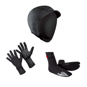 Booties, Surf Caps & Gloves