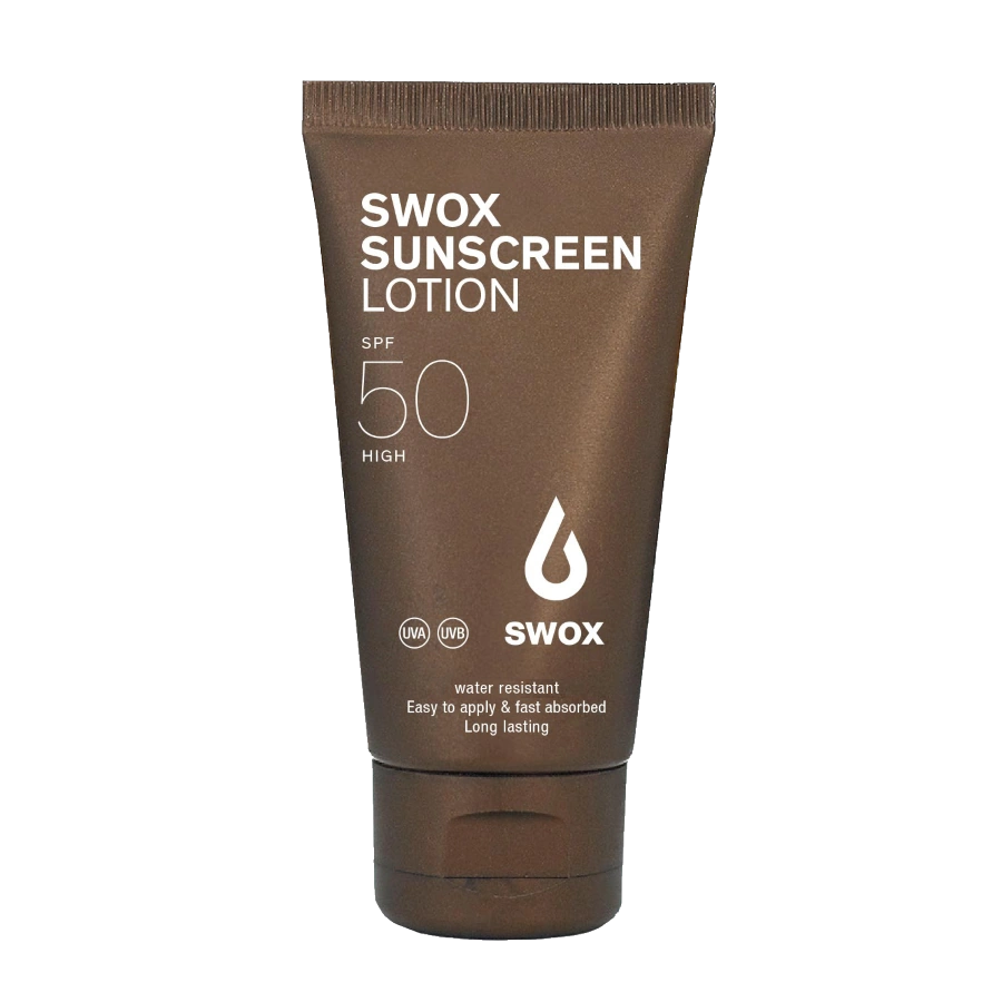 SWOX SPF 50 Sunscreen lotion for sale, Watersports Warehouse, Cape Town