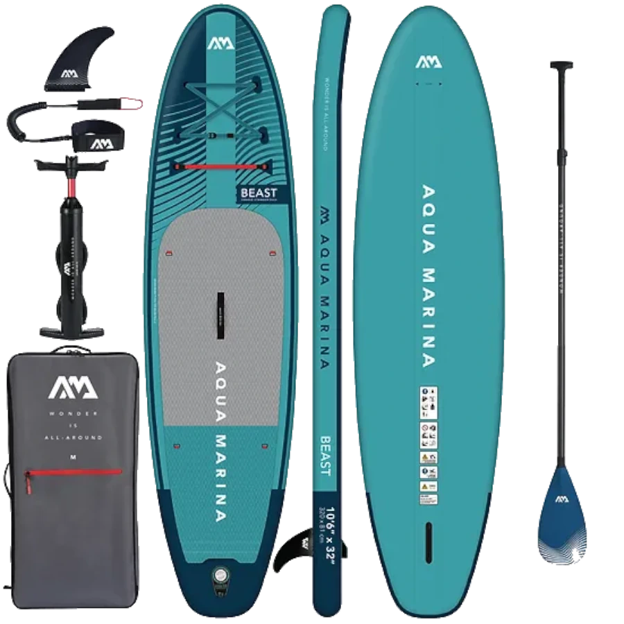 Aqua Marine Beast 10'6 SUP Set for sale. Watersports Warehouse, Cape Town