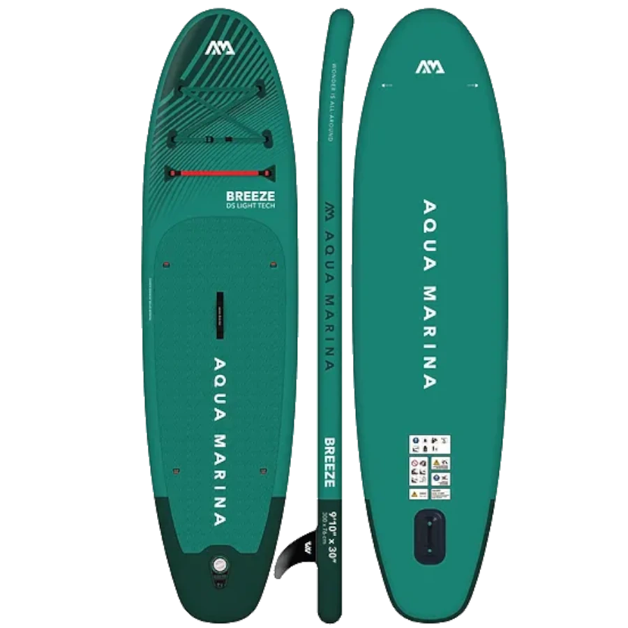 Aqua Marine Breeze 9'10" Inflatable SUP Set for sale. Watersports Warehouse, Cape Town