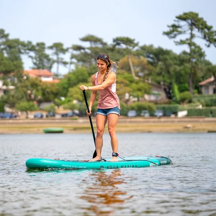 Aqua Marine Breeze 9'10" Inflatable SUP Set for sale. Watersports Warehouse, Cape Town
