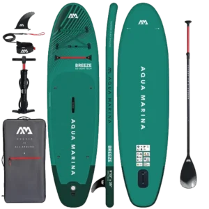 Aqua Marine Breeze 9'10" Inflatable SUP Set for sale. Watersports Warehouse, Cape Town