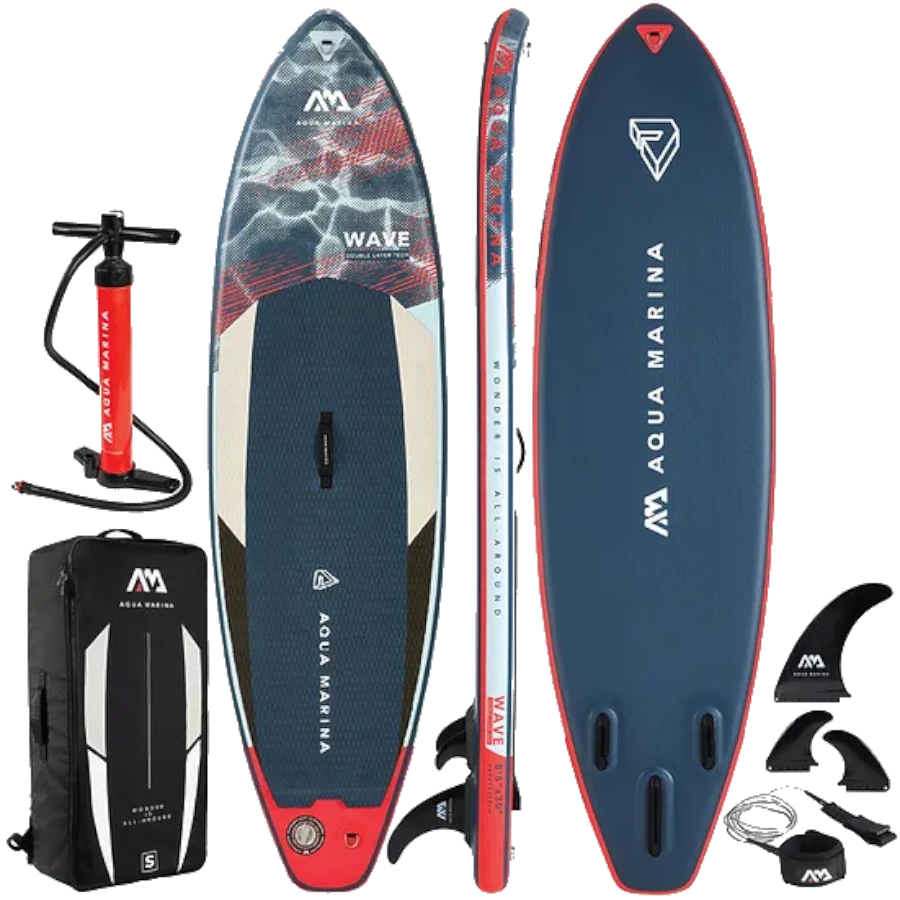 Aqua Marine Wave 8'8" Surf Inflatable SUP Set for sale. Watersports Warehouse, Cape Town