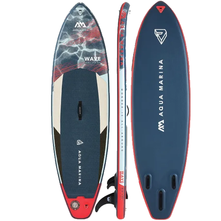 Aqua Marine Wave 8'8" Surf Inflatable SUP Set for sale. Watersports Warehouse, Cape Town