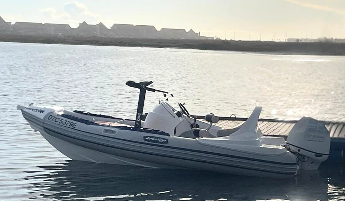 Lessons boat 1 at Watersports Warehouse, Cape Town