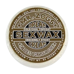 Mr Zogs SexWax Dream Cream Bronze surfboard wax for sale. Watersports Warehouse, Cape Town
