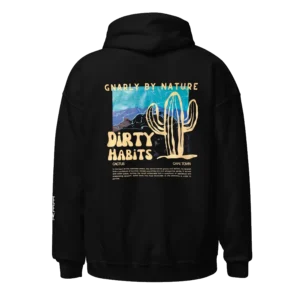 Dirty Habits Gnarly Oversize Hoodie for sale. Watersports Warehouse, Cape Town